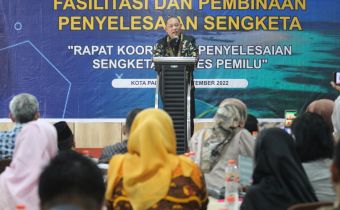 Totok Tekankan Fungsi Mediasi dalam Penyelesaian Sengketa Proses Pemilu