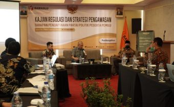 Bawaslu Petakan Poin Strategis Pengawasan Pendaftaran &amp; Verifikasi Parpol
