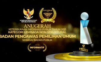 Bawaslu Raih Penghargaan Keterbukaan Informasi Publik untuk Kali Keempat