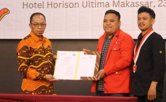 Teken MoU, Bawaslu Sulsel Perluas Pelibatan Pengawasan Partisipatif dengan GMNI