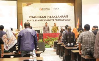 Pembinaan Pelaksanaan Penyelesaian Sengketa Proses Pemilu 2023
