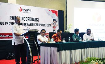 Rapat Koordinasi Bawaslu Sulsel 2019