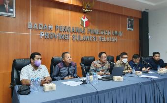 Bawaslu Sulsel Terima Peserta Pelatihan Bintara Tindak Pidana