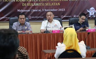 Andarias Duma Urai Kesiapan Pengawasan Bawaslu Sulsel Jelang Tahapan Kampanye