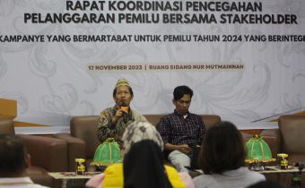 Bawaslu Sulsel Dorong Koordinasi Efektif dengan Tim Kampanye, LO Partai, dan Caleg untuk Pengawasan Berkualitas Pemilu 2024