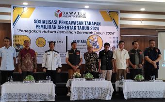 Hadiri Sosialisasi Pengawasan Tahapan Pilkada Serentak di Soppeng, Abdul Malik Harap Bawaslu-Pemda Perkuat Koordinasi