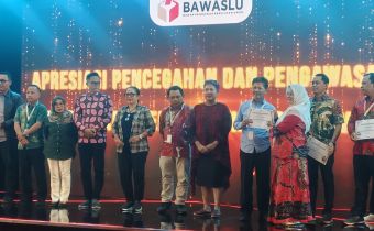 Bawaslu Sulsel Terima Apresiasi Nasional atas Keaktifan Pencegahan dan Pengawasan Partisipatif
