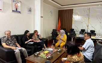 Bawaslu Sulsel Terima Kunjungan DFAT Australia dan IFES Bahas Penguatan Program Partisipasi Demokrasi