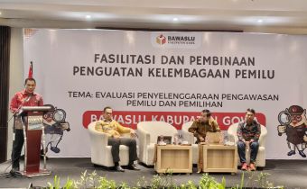 Bawaslu Gowa Gelar Evaluasi Pengawasan Pemilu dan Penguatan Kelembagaan