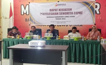 Asradi Urai Tata Cara Penyelesaian Sengketa Proses di Bawaslu