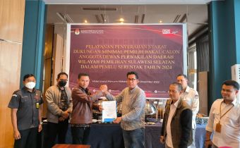 Bawaslu Sulsel Awasi Pendaftaran Balon Anggota DPD RI