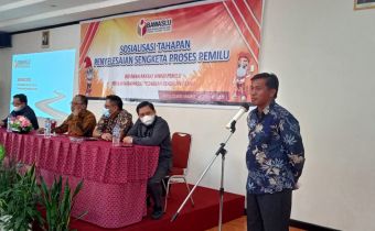 Bawaslu Sulsel Gelar Sosialisasi Sengketa Proses Pemilu