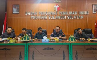 kasek awaluddin mustafa saat halalbihalal pasca lebaran