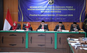 DKPP TERLAPOR ANGGOTA BWS MAKASSAR